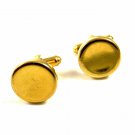 True Vintage Goldtone & Sparkley Dressy Cufflinks by Anson 100714