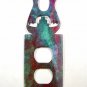 Pueblo Pottery Double Outlet Cover by Steel Images USA 030315ZZZ