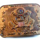 Vintage 1776 - 1976 Spirit of America Bicentennial Belt Buckle