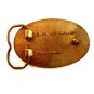 Vintage Volunteer Fireman Damn Proud of It Belt Buckle