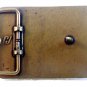 Vintage NRA National Rifle Association Alaska & Canada Belt Buckle