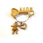 Vintage Avon Key Charm Brooch