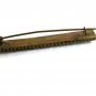 Vintage Brass Italian Ultra Fine Micro Mosaic Bar Pin / Brooch 0104062013cd