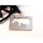 Blaezy Sterling Silver Milk Cow Necklace