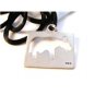 Blaezy Sterling Silver Milk Cow Necklace