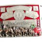 Vintage Enameled Budweister Clydesdales Wagon Belt Buckle 62514