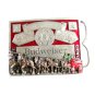 Vintage Enameled Budweister Clydesdales Wagon Belt Buckle 62514
