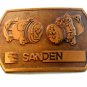 Vintage Sanden maker of Automotive Compressors Belt Buckle