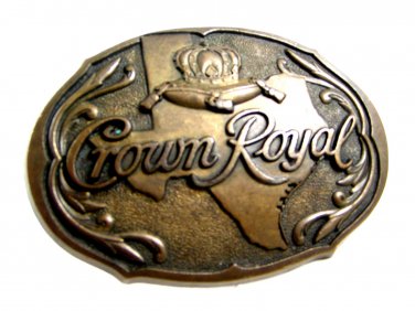 Crown Royal State of Texas Belt Buckle