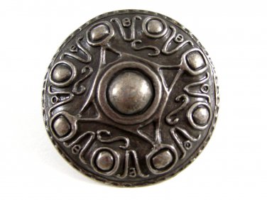 Ladies Gothic Celtic / Roman Shield Style Belt Buckle 5214