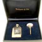 Tiffany Sterling Silver Perfume Bottle & Funnel In Box
