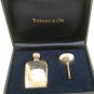 Tiffany Sterling Silver Perfume Bottle & Funnel In Box