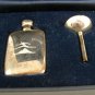 Tiffany Sterling Silver Perfume Bottle & Funnel In Box