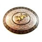 Vintage Bull Rider Western Cowboy Rodeo Belt Buckle by Marcus  Monterrey Mexico