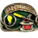 Electrician Enameled Belt Buckle 81914