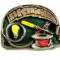 Electrician Enameled Belt Buckle 81914