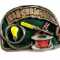 Electrician Enameled Belt Buckle 81914