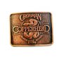 Vintage Crosman Copperhead Super BBs Round Belt Buckle