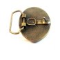 Vintage Tennis Player Belt Buckle