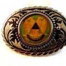 Vintage 32nd Degree Masonic Fraternal Belt Buckle