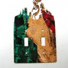 Kokopelli Double Light Switch Cover Plate by Steel Images USA 030315HH