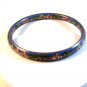 Lot of 6 Enameled Bangle Bracelets