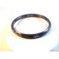 Lot of 6 Enameled Bangle Bracelets