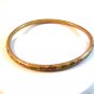 Lot of 6 Enameled Bangle Bracelets
