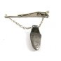 Western Cowboy Dangly Sterling Holster Tie Clasp 7714