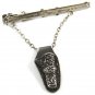 Western Cowboy Dangly Sterling Holster Tie Clasp 7714
