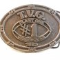 Vintage TVG Plant One Warehouse 1983 Belt Buckle