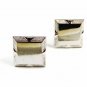 True Vintage Silvertone Cufflinks Unmarked 110714