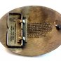 1995 Gold Tone Buffalo P.R.C.A. Rodeo Belt Buckle