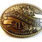 1995 Gold Tone Buffalo P.R.C.A. Rodeo Belt Buckle