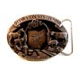 Vintage 1989 Ottawa County Junior Fair Belt Buckle by Siskiyou