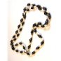 Freshwater White Pearl and Hematite 30" Necklace