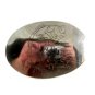 Vintage Etched Big Mouth Bass Fish Belt Buckle Unmarked 092214