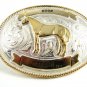 2006 Senior Silver Strike Western Rodeo Horse Belt Buckle 11132013