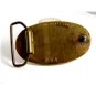 You Can't Have Your Bread & Loaf Too Brass Belt Buckle 12022013