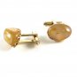 Unmarked Goldtone & Agate Stone Cufflinks 11062013yzz