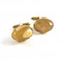 Unmarked Goldtone & Agate Stone Cufflinks 11062013yzz