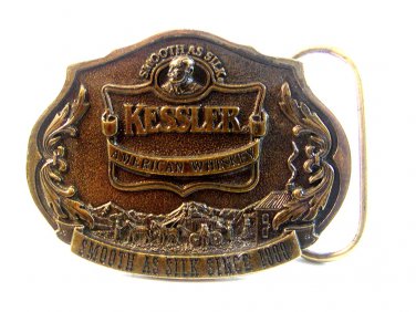 Vintage Kessler American Whiskey Belt Buckle Limited Edition