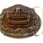 Vintage Kessler American Whiskey Belt Buckle Limited Edition
