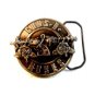 1992 Brockum Collection Guns & Roses Belt Buckle Made in U.S.A.