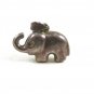 Puffy Hollow Sterling Silver Elephant Charm  / Pendant 8714