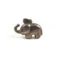 Puffy Hollow Sterling Silver Elephant Charm  / Pendant 8714