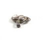 Puffy Hollow Sterling Silver Elephant Charm / Pendant 8714