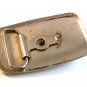 Made in USA Silver Tone Saddle Western Cowboy Belt Buckle