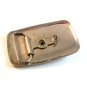 Made in USA Silver Tone Saddle Western Cowboy Belt Buckle