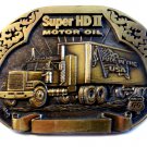 Vintage Super HD II Motor Oil Belt Buckle by RKO San Antonio, Texas